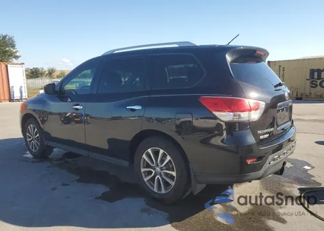 2015 Nissan Pathfinder S z USA, uszkodzony, nr VIN 5N1AR2MN4FC669127